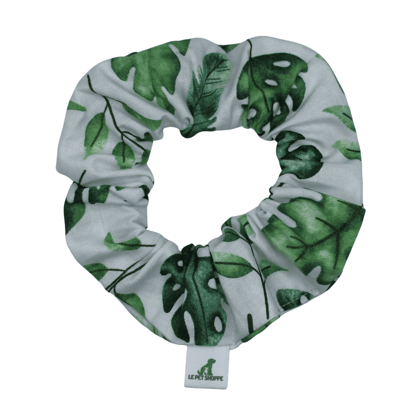 ''Monstera'' scrunchie